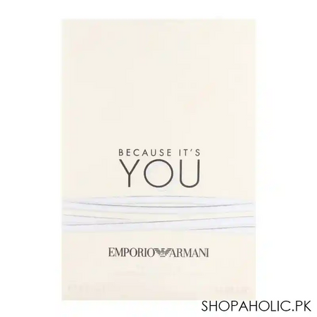 armani because it's you eau de parfum 100ml image2