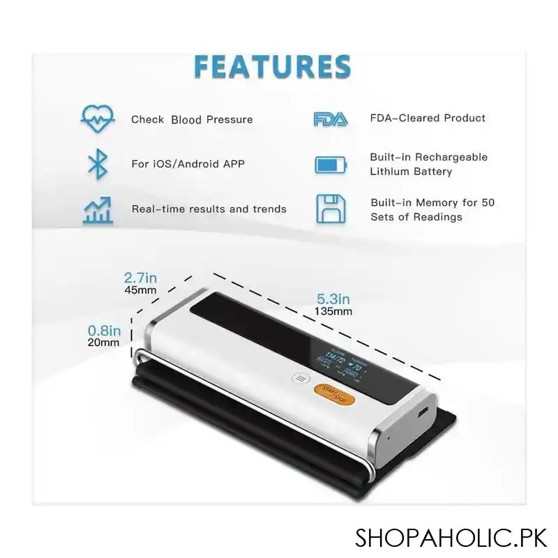 Armfit Bp2 Blood Pressure + ECG Monitor - Image 3