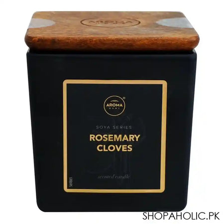 Aroma Home Soya Series Rosemary Cloves Scented Candle, 155g - Main Image