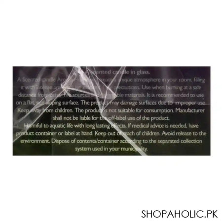 Aroma Home White Blossom Scented Candle, 155g - Image 3