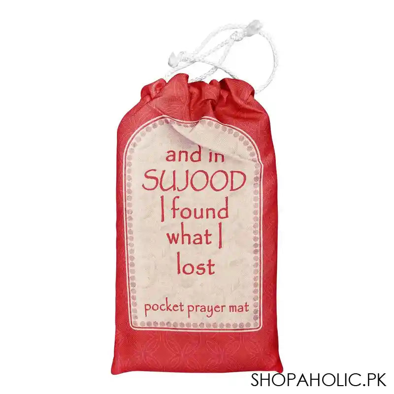 Art Beat Amber Carnation Pocket Prayer Mat, TM 42-A - Image 2