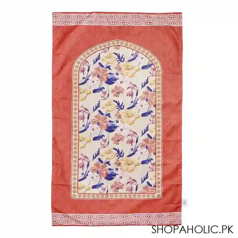 Art Beat Amber Carnation Pocket Prayer Mat, TM 42-A - Main Image