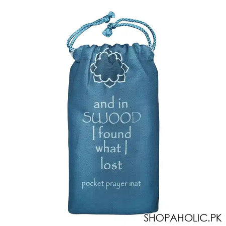 Art Beat Blue Pearl Pocket Prayer Mat, TM 24-A - Image 3