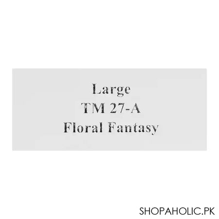 Art Beat Floral Fantasy Pocket Prayer Mat, TM 27-A - Image 3