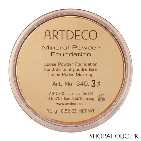 artdeco mineral powder foundation, 3 soft ivory image2