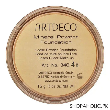 Artdeco Mineral Powder Foundation, 4 Neutral Light Beige - Image 5