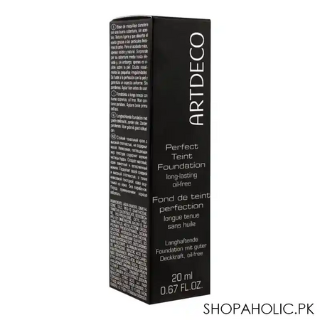 artdeco perfect teint foundation long lasting oil free, 04 cool pure porcelain image2