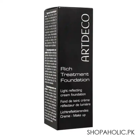 artdeco rich treatment foundation, 17 warm creamy honey image2