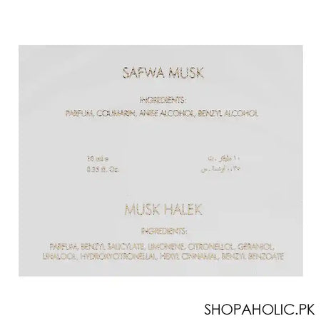 Asghar Ali Musk Collection Attar, For Men and Women, 4x10ml - Image 2