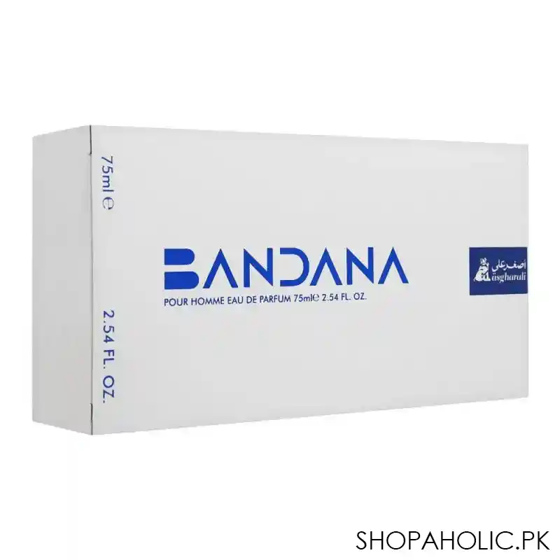 asgharali bandana pour femme blue eau de parfum, fragrance for women, 75ml image2