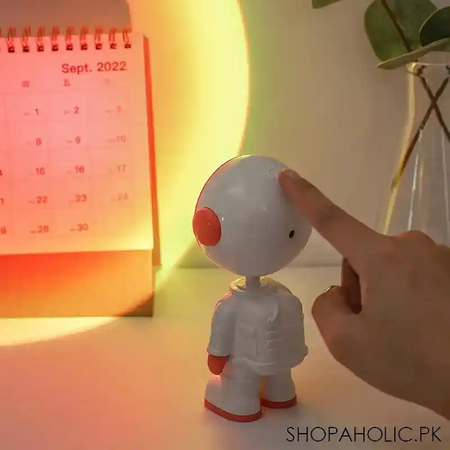 astronaut starry sunset lamp image3