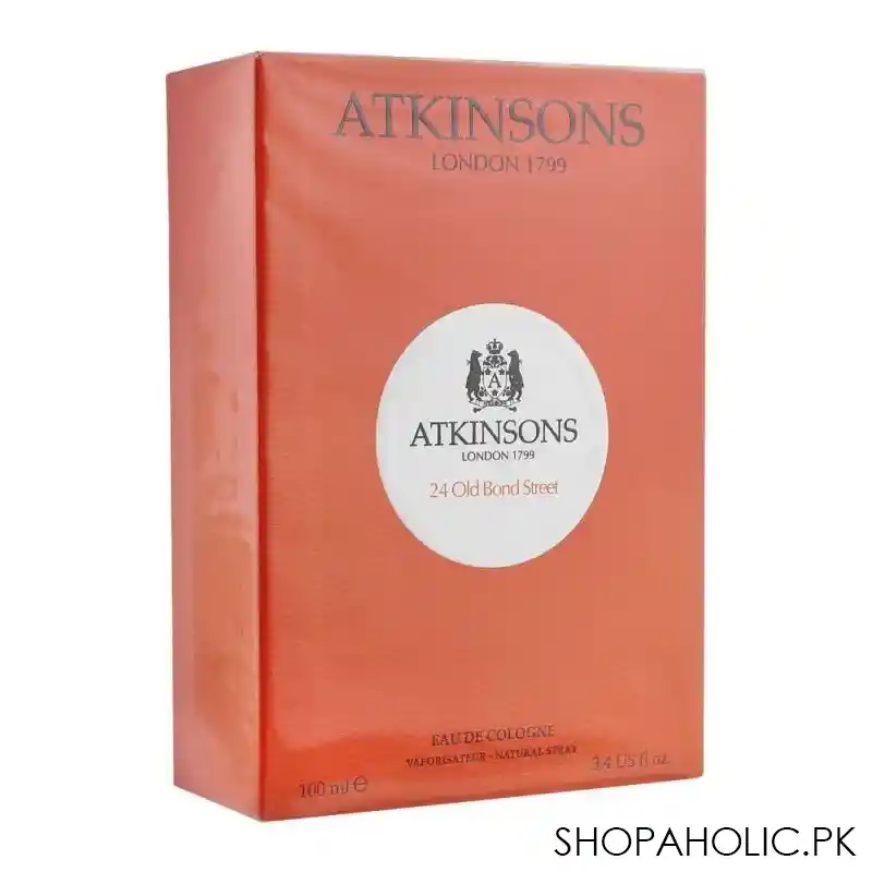 atkinsons 1799 24 old bond street eau de cologne, for men & women, 100ml main image
