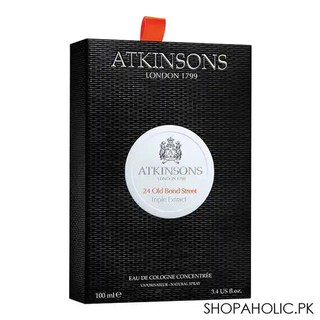 Atkinsons 24 Old Bond Street Triple Extract, Eau de Cologne, For Men & Women, 100ml - Main Image