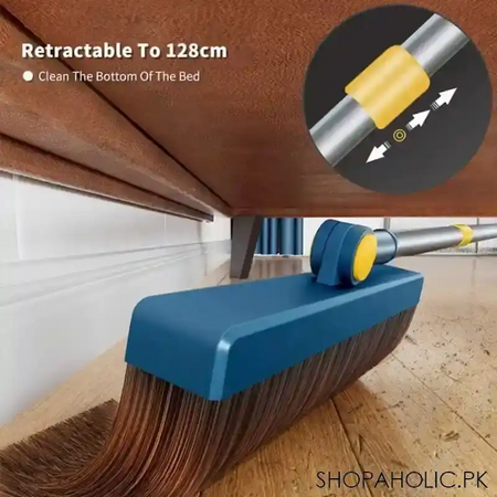 attachable indoor and outdoor broom and dustpan combo set image3