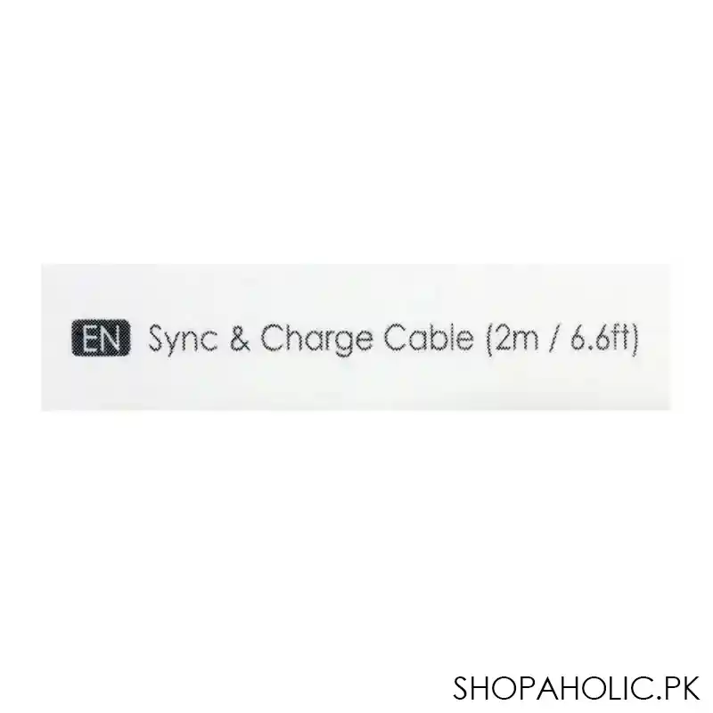 aukey braided nylon iphone usb c to lightening sync & charge cable, 6.6ft/2m, black, cb cl2 image5