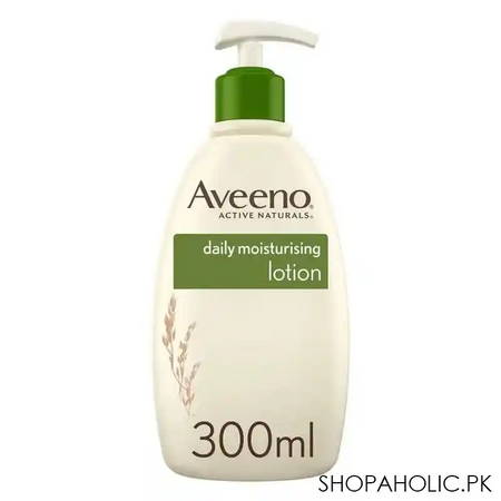 aveeno daily moisturising nourishes dry skin body lotion 300ml main image