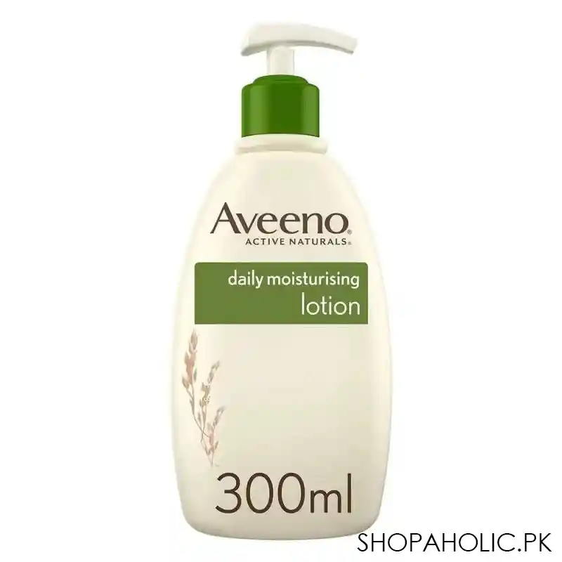 aveeno daily moisturising nourishes dry skin body lotion 300ml main image