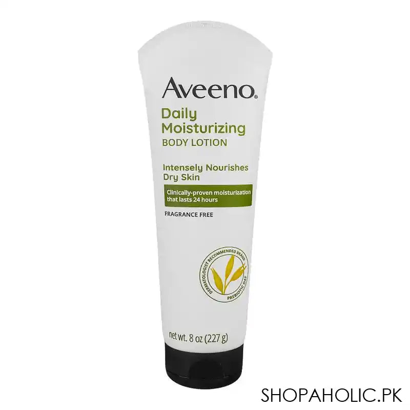 Aveeno Daily Moisturizing Lotion, Fragrance-Free, 227g - Main Image