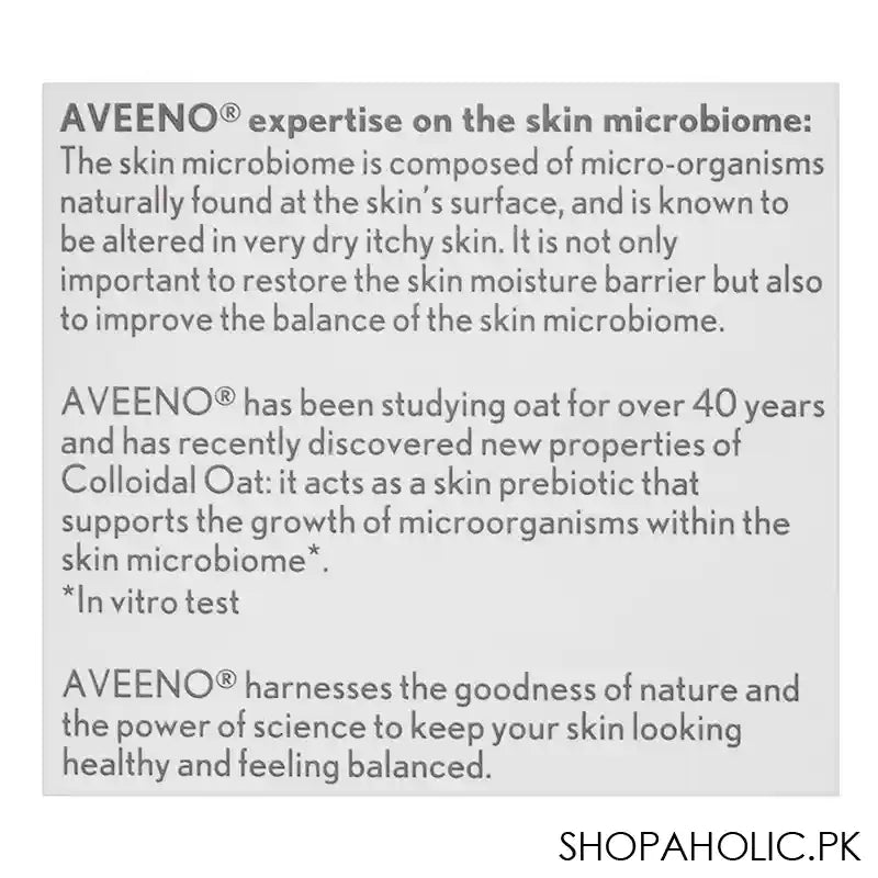 Aveeno Skin Relief Moisturizing Lotion-300ml + Dermexa Fast and Long Lasting Balm-75, Offer Pack - Image 4