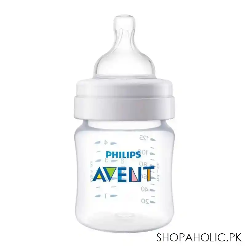 avent classic+ feeding bottle, 2 pack, 0m+, 125ml/4oz, scf452/27 image3