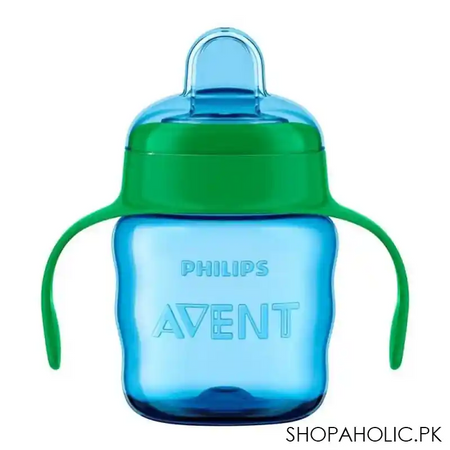 avent easy sip spout cup 200ml green   551/05 main image