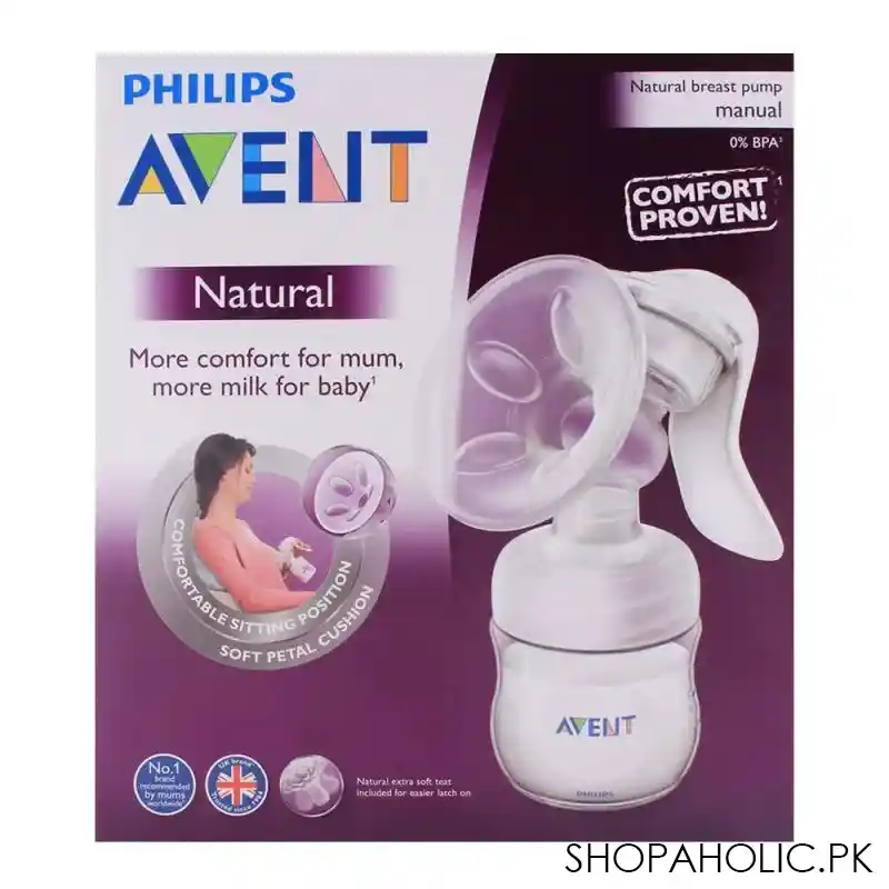 avent manual breast pump natural   scf330/20 image2