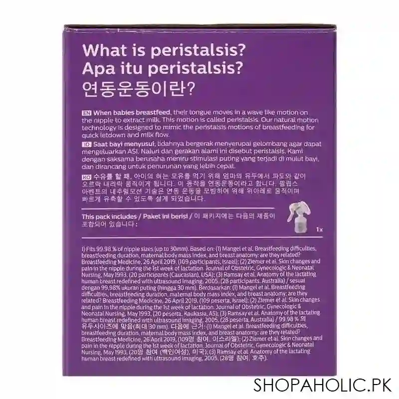 avent manual breast pump, scf430/01 image5