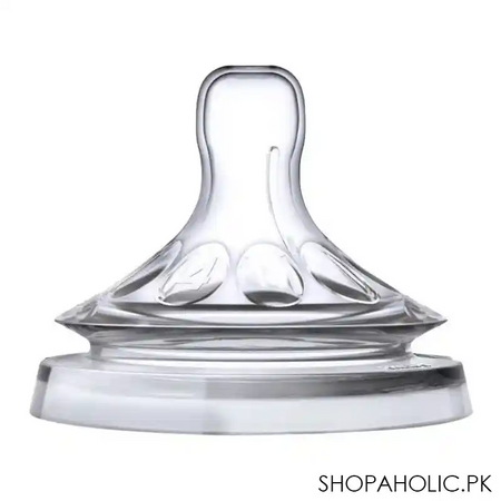 avent natural teat 2 pack 6m+ 4 holes   scf654/23 image2