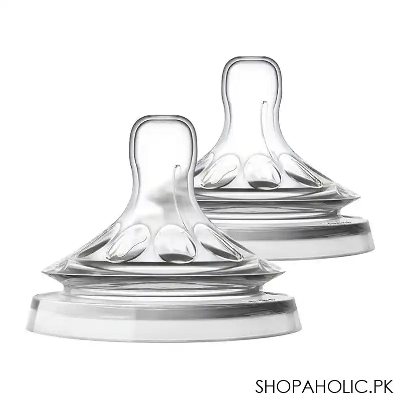 Avent Natural Thick Feed Teats, For 6 Months+, 2-Pack, SCF046/27 - Image 5