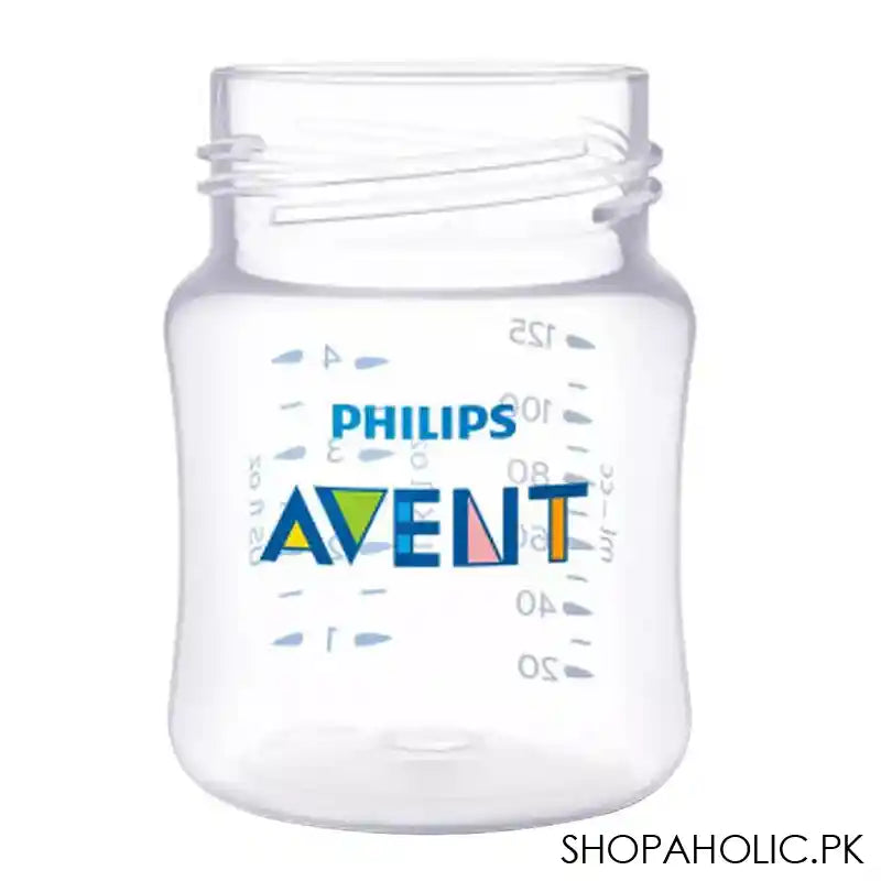 Avent Natural Wide Neck Feeding Bottle, 0m+, 125ml, SCF-472/17 - Image 5