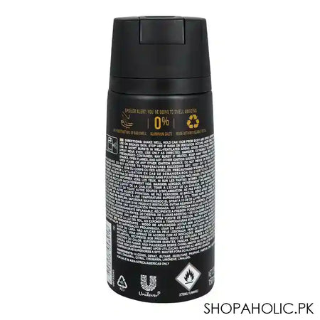 Axe Dark Temptation Chocolate 48H Non-Stop Fresh Deodorant Body Spray, For Men, 150ml - Image 2