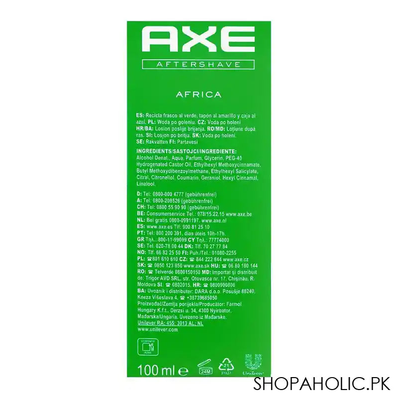 Axe Invigorating Citrus Africa After Shave, 100ml - Image 2