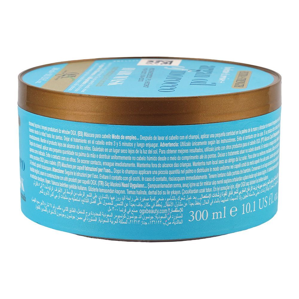 OGX Hydrate & Revive Argan Oil Of Morocco Hair Mask, 300ml - Image 2
