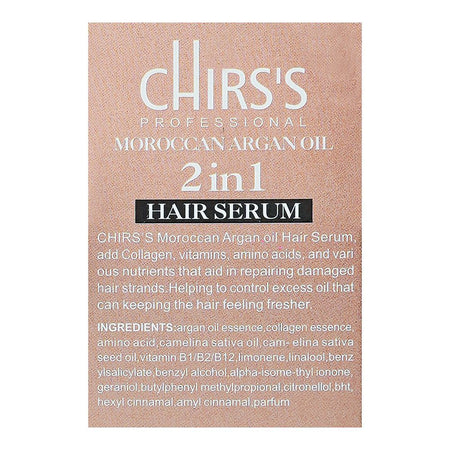 Chirs's Professional Moroccan Argan Oil 2-In-1 Hair Serum, For All Hair Types, 100ml - Image 5