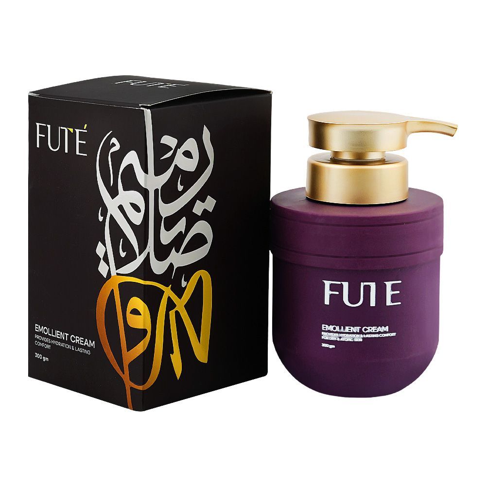 Fute Emollient Cream For Dry & Atopic Skin, White Soft & Light Liquid Paraffin, Lanolin, For Dry & Atopic Skin, 200g - Main Image