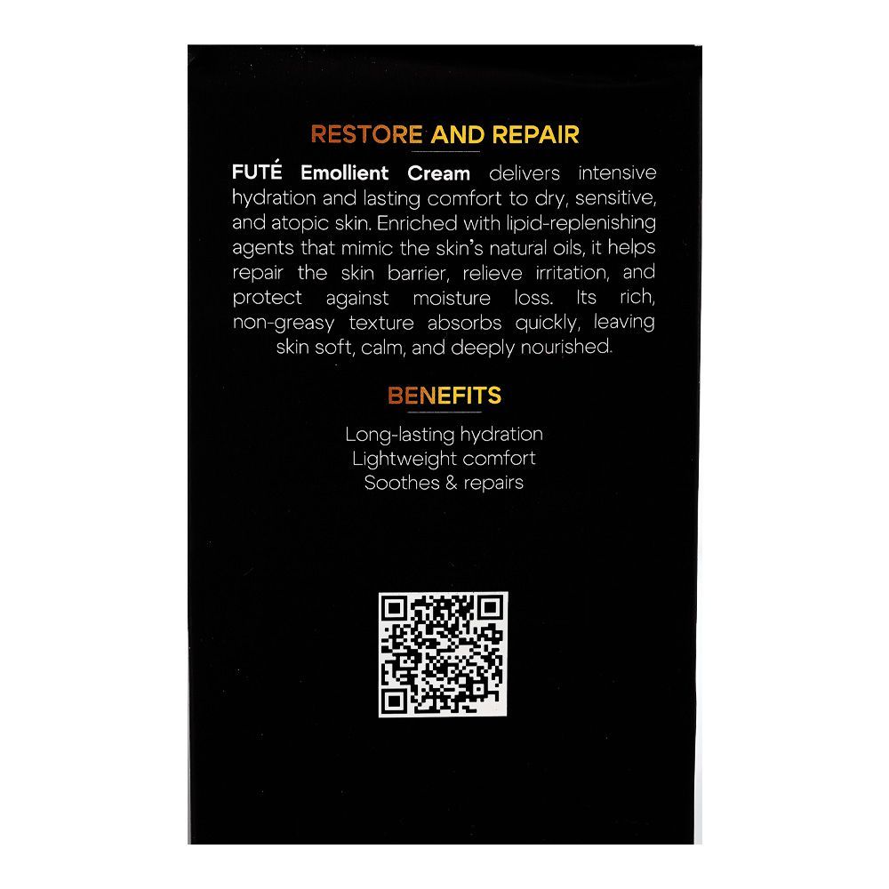Fute Emollient Cream For Dry & Atopic Skin, White Soft & Light Liquid Paraffin, Lanolin, For Dry & Atopic Skin, 200g - Image 2