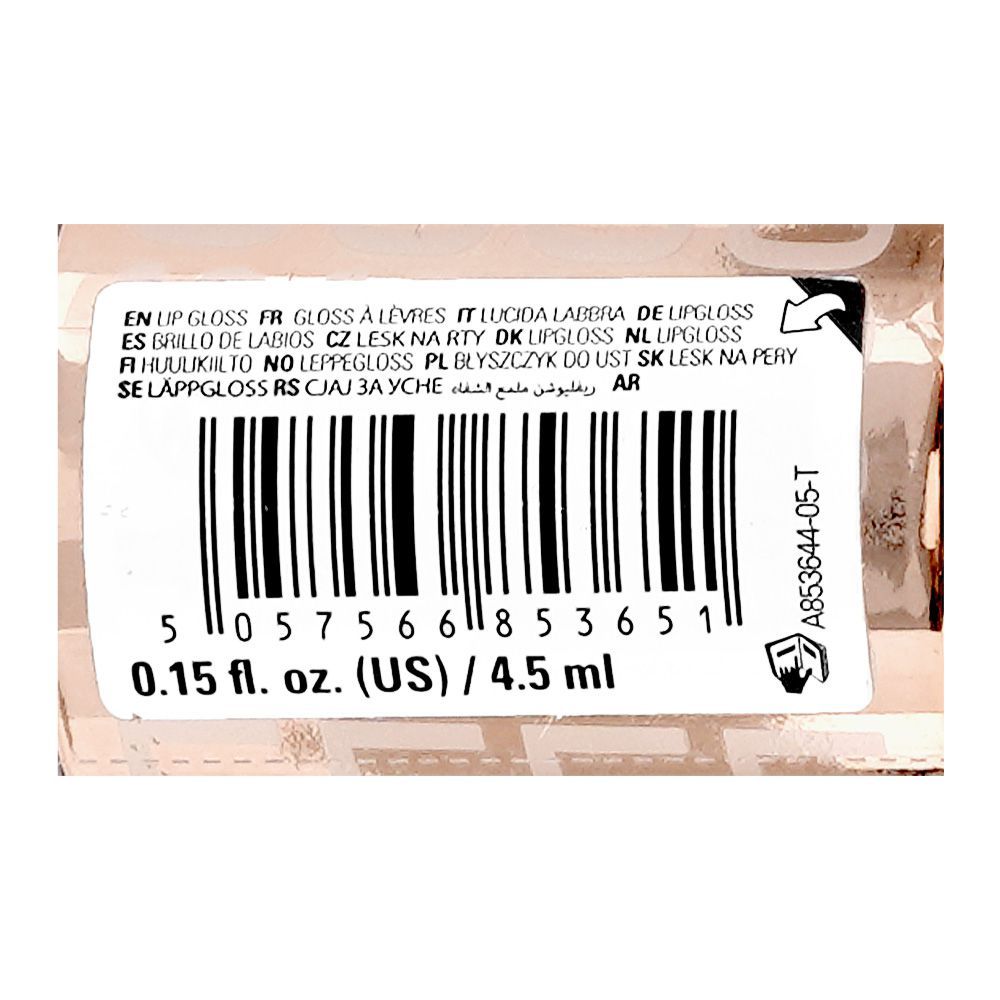Makeup Revolution Pout Bomb Shimmer Lip Gloss, Shine Pink - Image 3