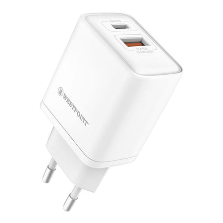 West Point Wall Charger, 18W USB-A + 30W Type-C, WP-31 - Main Image