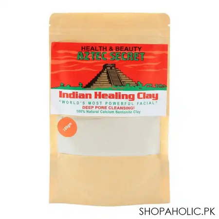 aztec secret indian healing clay, deep pore cleansing, 100g main image