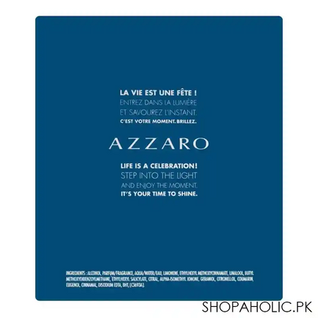 azzaro chrome extreme eau de parfum, fragrance for men, 100ml image3