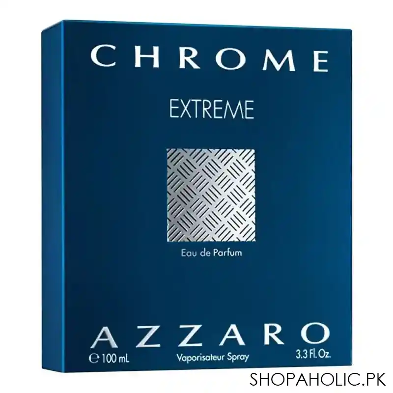 azzaro chrome parfum, for men, 100ml image2