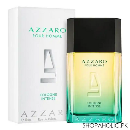 azzaro pour homme cologne intense eau de toilette pour homme, 100ml image2