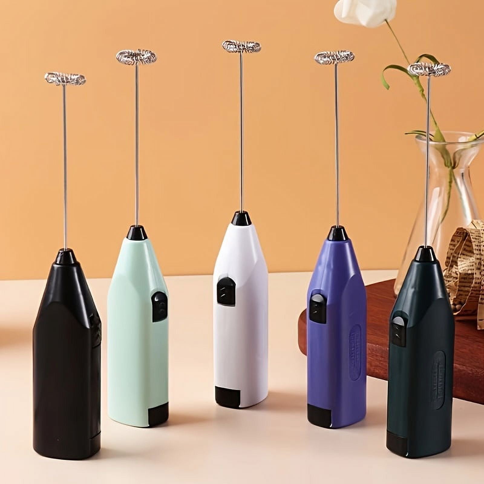 Mini Electric Handheld Milk Frother & Coffee Whisk image 3