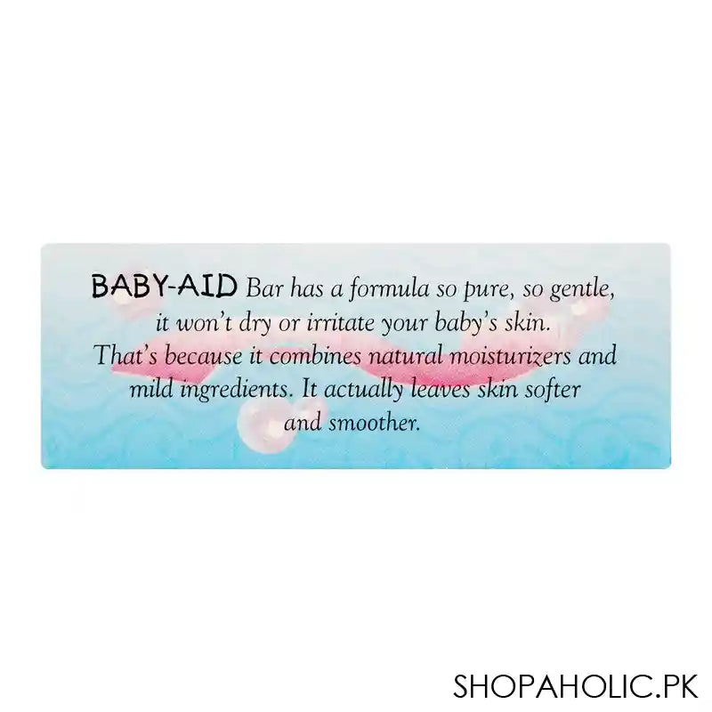 Baby-Aid Gentle Soap Bar For Baby, 70g - Image 4