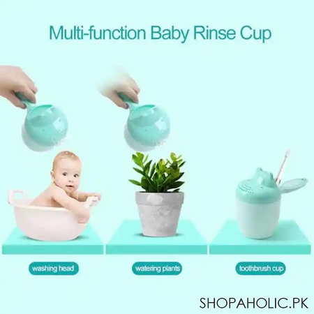 baby bathing shower mug image2