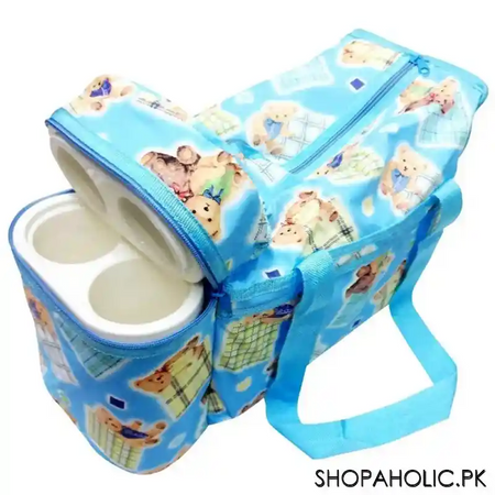 baby diaper multifunction mother maternity bag with 2 bottle warmer compartments main image