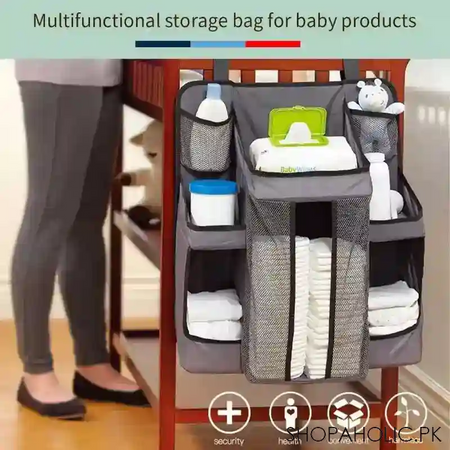 baby nursery diaper storage bag organizer main image