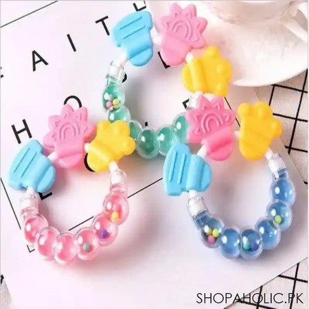 baby teething chewable ring image2