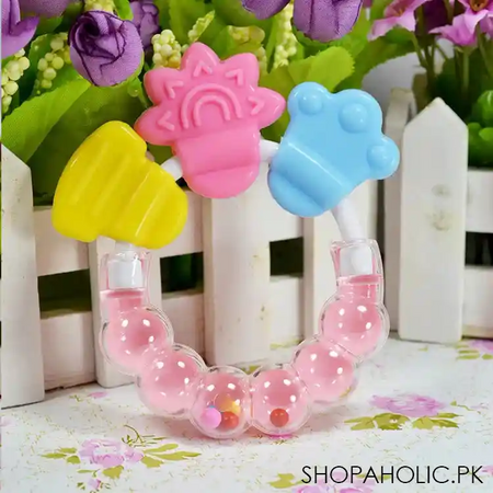 baby teething chewable ring main image