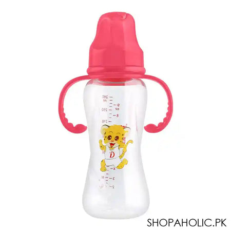Baby World Baby Feeding Bottle With Handle, 240ml, BW2025 - Main Image